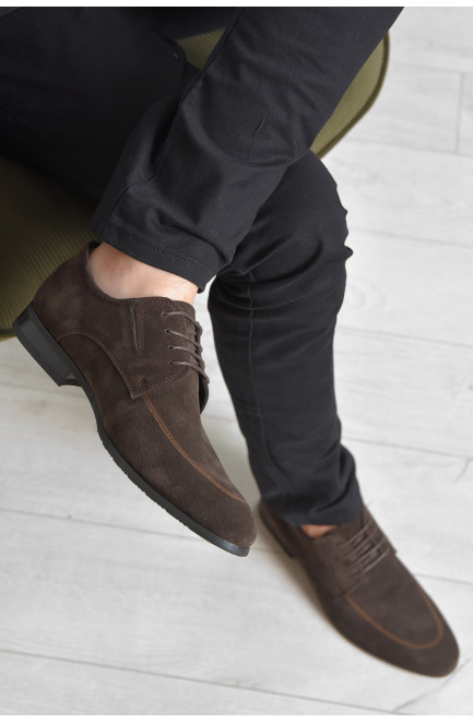 Туфлі чоловічі коричневого кольору 166222L
