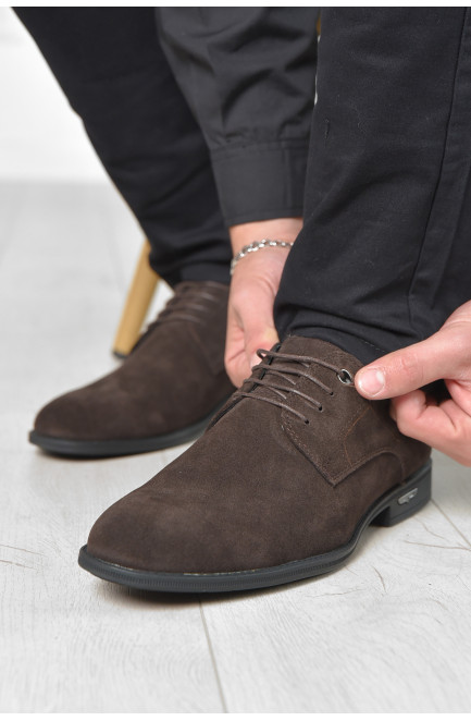 Туфли мужские коричневого цвета 166236L