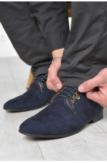 Туфли мужские темно-синего цвета 166440L