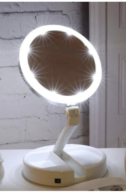 Зеркало с LED подсветкой Fold Away 167718L