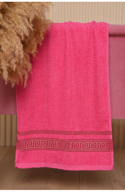 Полотенце для лица махровое розового цвета 168162L