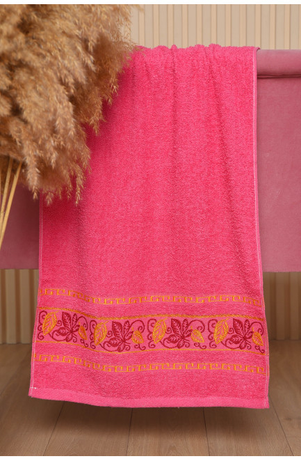 Полотенце для лица махровое розового цвета 168174L