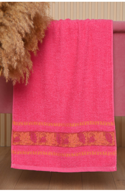 Полотенце для лица махровое розового цвета 168174L