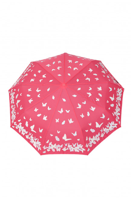 Зонт автомат розового цвета 168324L