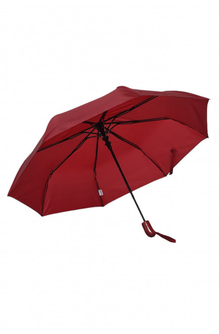 Зонт полуавтомат бордового цвета 168332L
