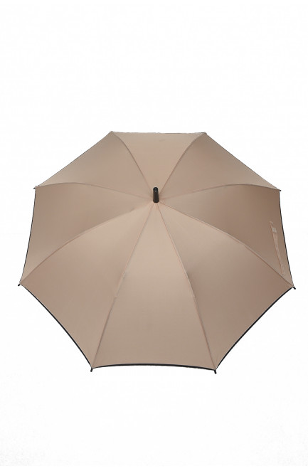 Зонт трость бежевого цвета 168340L
