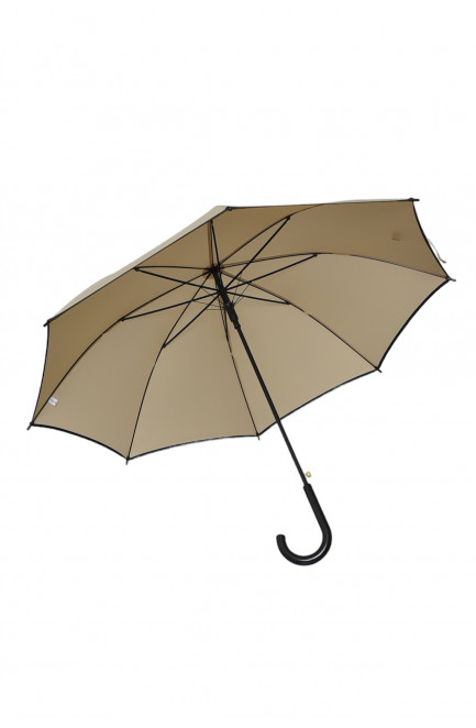 Зонт трость светло-бежевого цвета 168343L