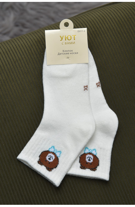 Шкарпетки дитячі білого кольору 168581L