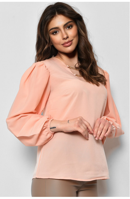 Блузка женская персикового цвета 168830L