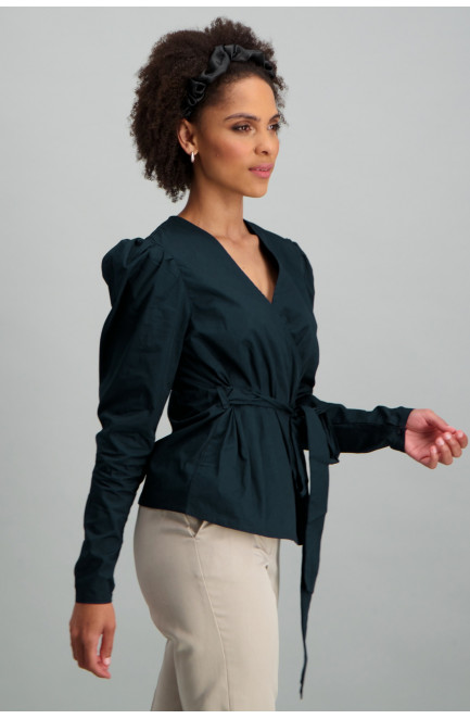 Блузка жіноча чорного кольору 168884L