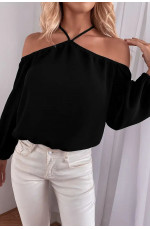 Блузка жіноча чорного кольору 169029L