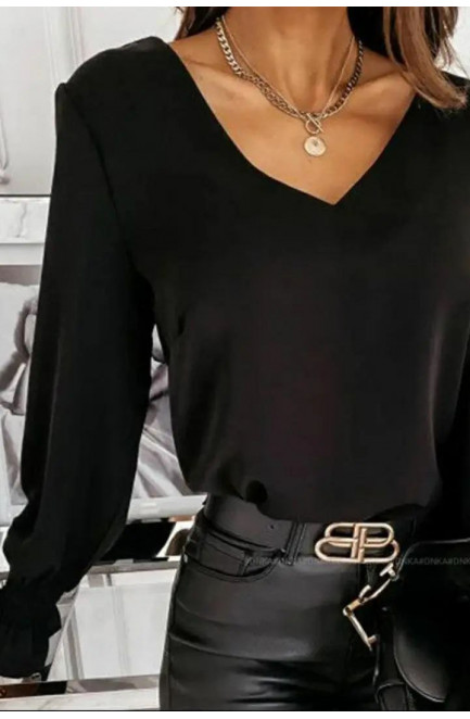 Блузка женская черного цвета 169042L