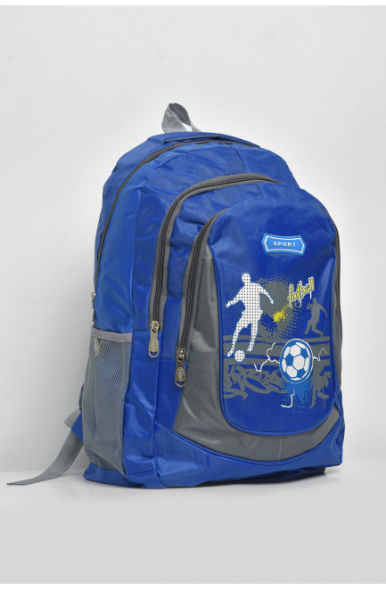 Рюкзак чоловічий спортивний синього кольору 169284L