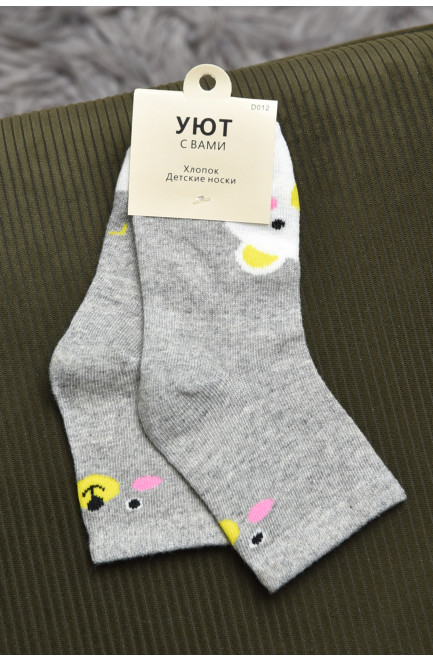 Шкарпетки дитячі сірого кольору 169668L