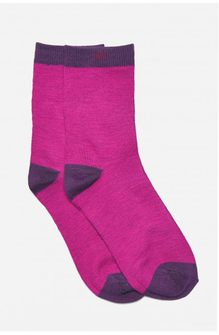 Носки подростковые для девочки фиолетового цвета 169722L