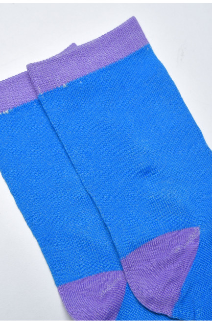 Шкарпетки підліткові для дівчинки блакитного кольору 169726L