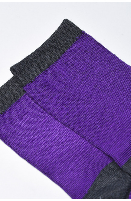 Шкарпетки підліткові для дівчинки фіолетового кольору 169733L
