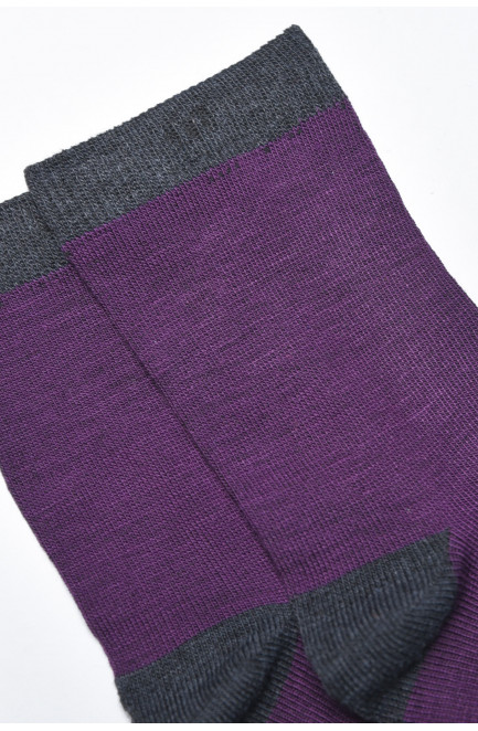 Носки подростковые для девочки фиолетового цвета 169736L