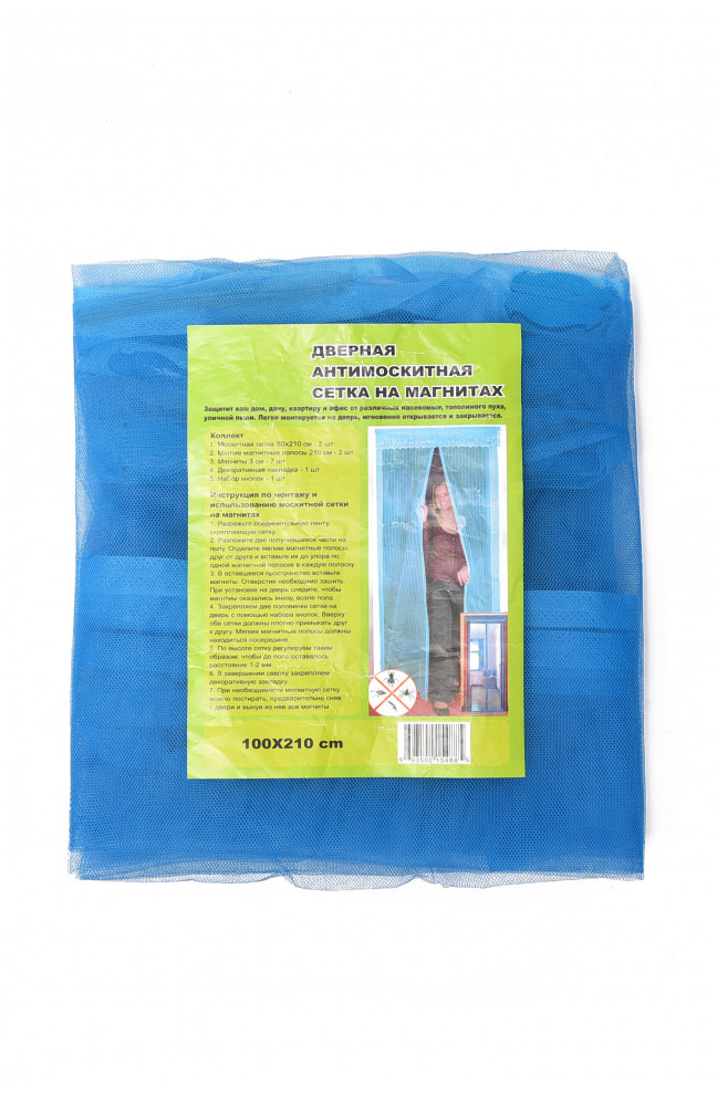 Антимоскитная сетка на магнитах для дверей 2100х1000мм 170214L