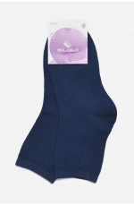 Носки женские демисезонные синего цвета 170333L
