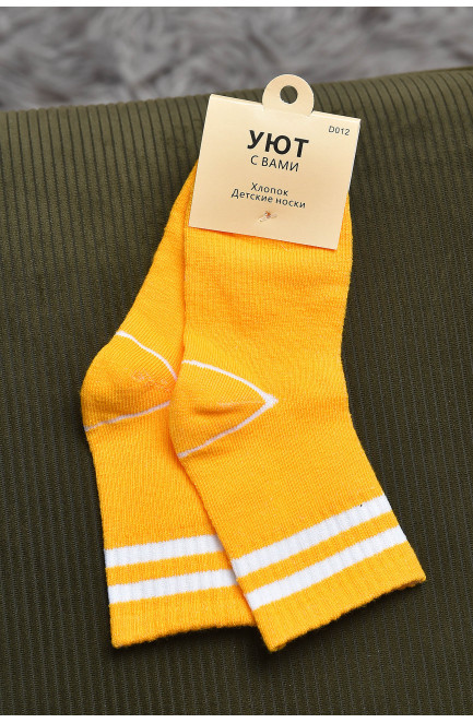 Шкарпетки дитячі жовтого кольору 170368L