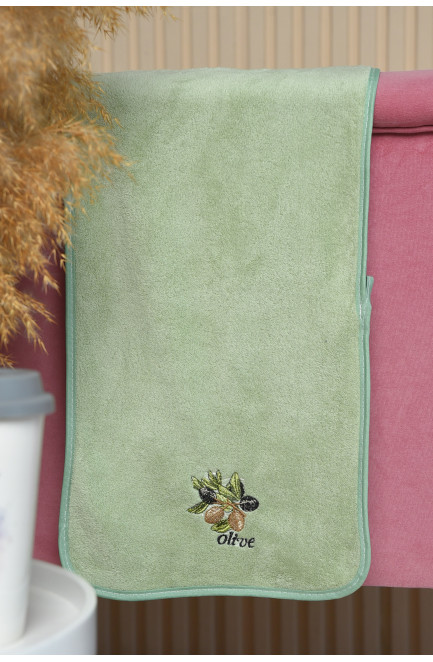 Рушник кухонний мікрофібра оливкового кольору 170450L