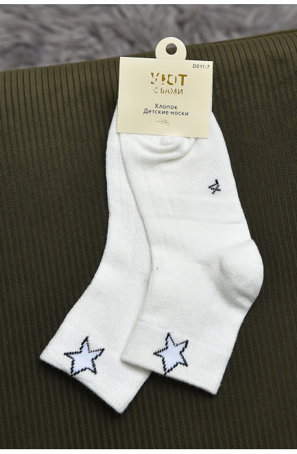 Шкарпетки дитячі білого кольору 170478L