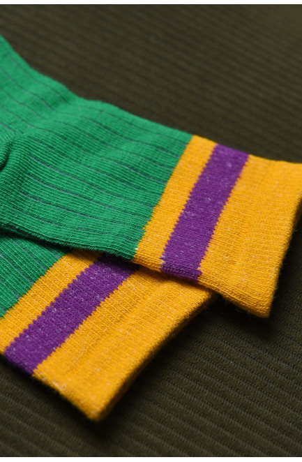 Шкарпетки дитячі зеленого кольору 170497L