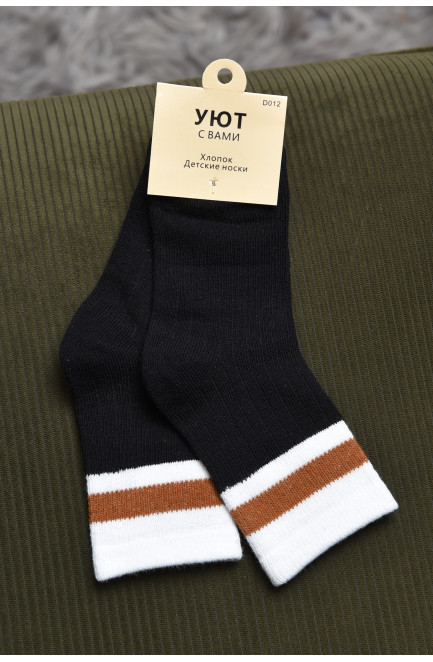 Шкарпетки дитячі чорного кольору 170499L