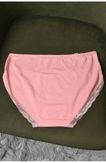 Труси жіночі напівбатального темно-рожевого кольору 170819L