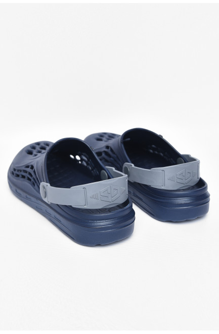 Кроксы мужские темно-синего цвета 170853L