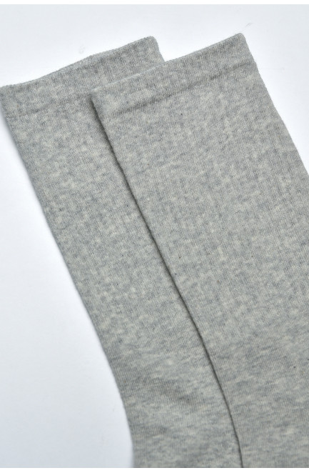 Шкарпетки чоловічі демісезон сірого кольору розмір 41-47 170897L