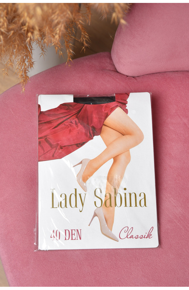 Колготы женские 40 ДЕН черного цвета размер 4 171066L