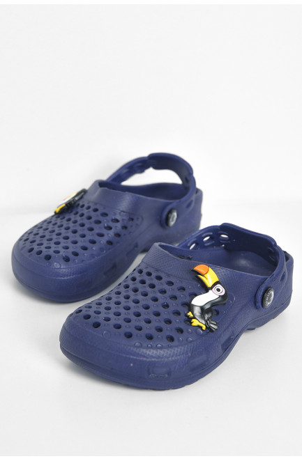 Крокси дитячі синього кольору 171140L