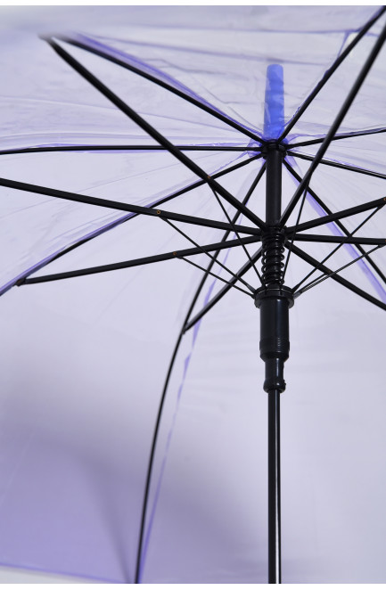Зонт детский полуавтомат трость фиолетового цвета 171294L