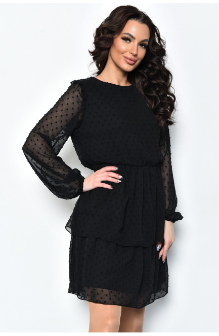 Платье женское черного цвета 171665L