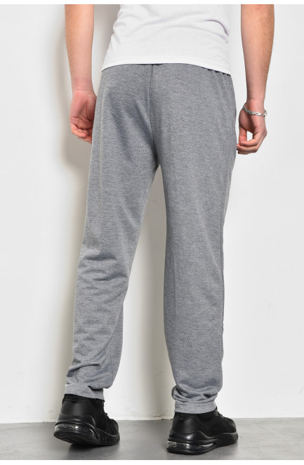Спортивні штани чоловічі світло-сірого кольору 172584L