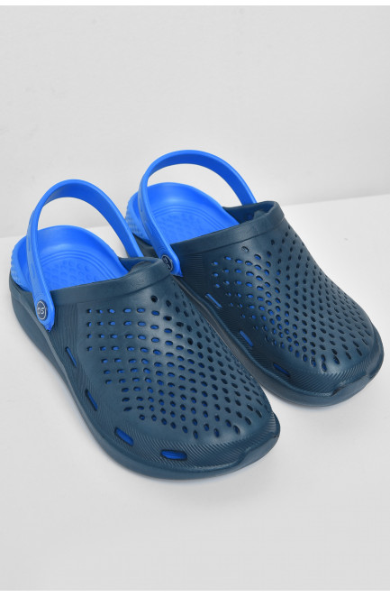 Кроксы мужские темно-синего цвета 172703L