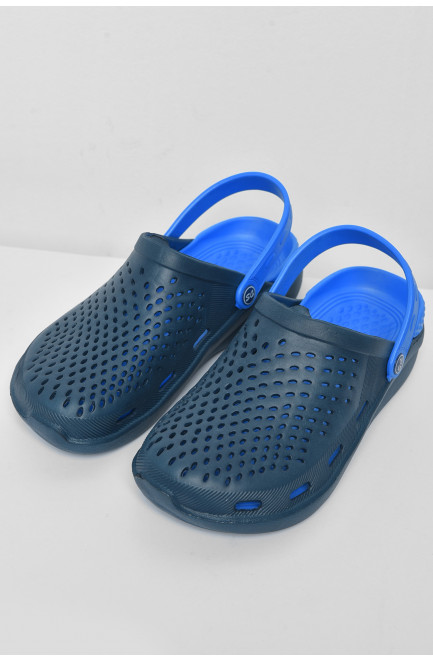 Кроксы мужские темно-синего цвета 172703L