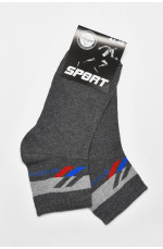Шкарпетки чоловічі спортивні сірого кольору розмір 41-45 172729L