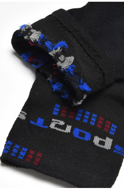 Шкарпетки чоловічі спортивні чорного кольору розмір 41-45 172739L