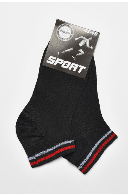 Шкарпетки чоловічі спортивні чорного кольору розмір 41-45 172826L