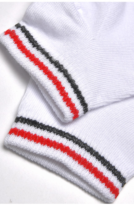Носки мужские спортивные белого цвета размер 41-45 172827L