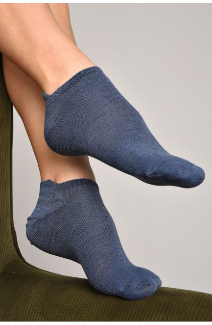 Носки женские спортивные темно-синего цвета размер 36-40 172832L