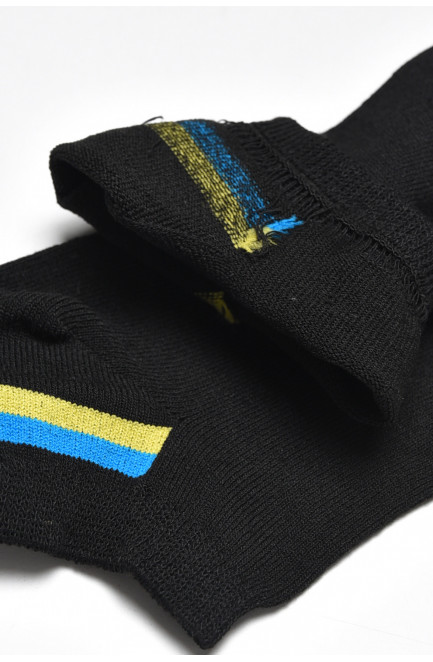 Шкарпетки чоловічі спортивні чорного кольору розмір 41-45 172842L