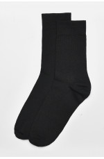 Носки мужские демисезонные черного цвета размер 42-45 172874L