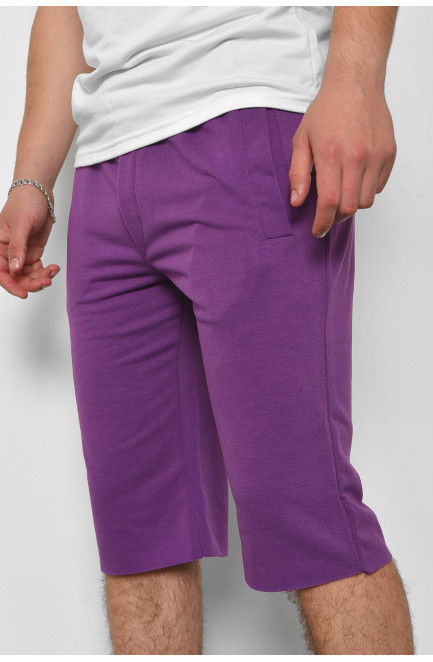 Шорты мужские фиолетового цвета 173107L
