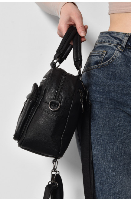 Сумка-рюкзак женская черного цвета 173345L