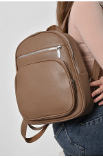 Рюкзак жіночий коричневого кольору 173352L
