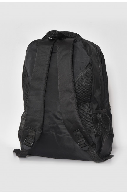 Рюкзак женский текстильный черного цвета 173413L